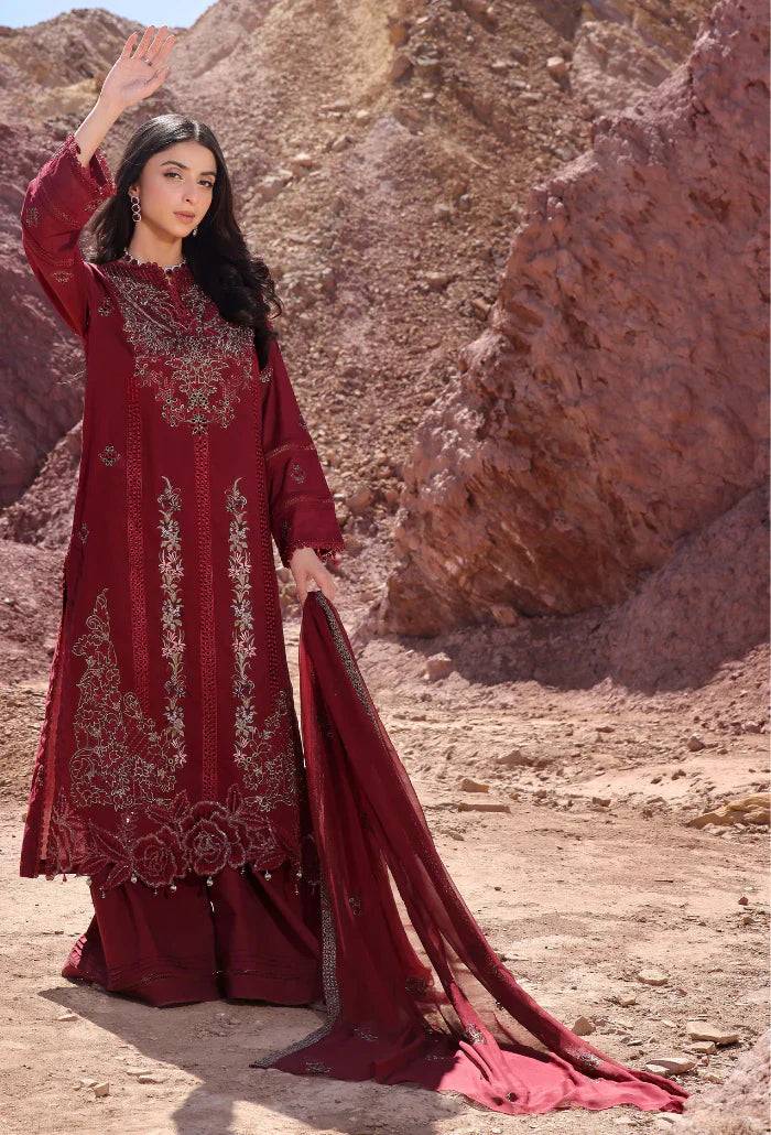 Humdum | Afsoon Lawn 24 | D05 - Pakistani Designer Dress - by HumDum | Type: Luxury - 100% Original at Saira Sultan