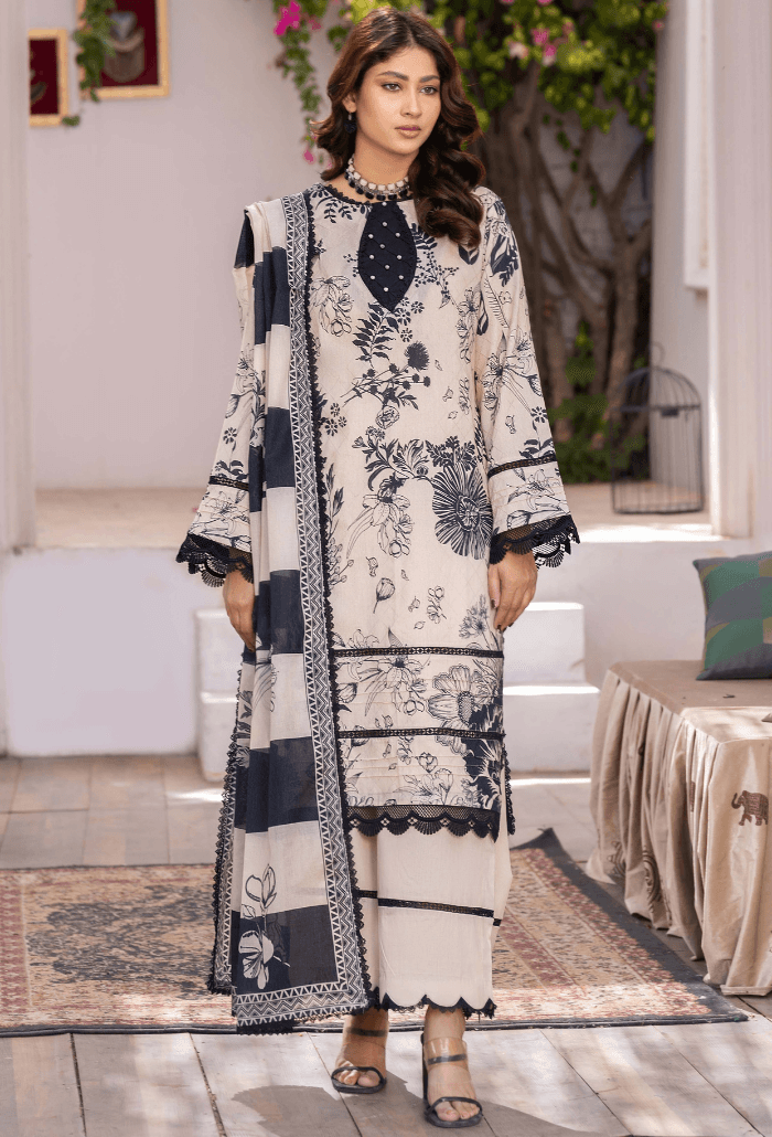 Humdum | Rang e Noor SS 24 | D03 - Pakistani Designer Dress - by HumDum | Type: Casuals - 100% Original at Saira Sultan