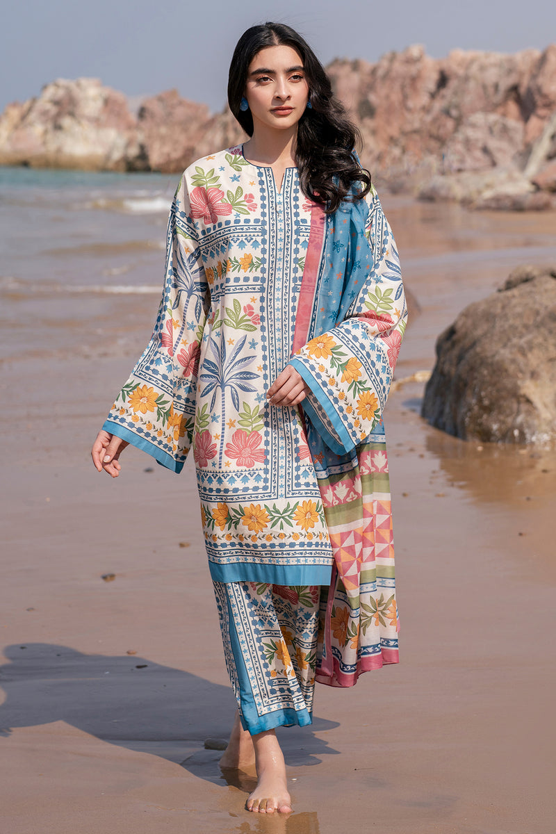 Jazmin | Summer Lawn 25 | USE-9160 L Off White Lawn