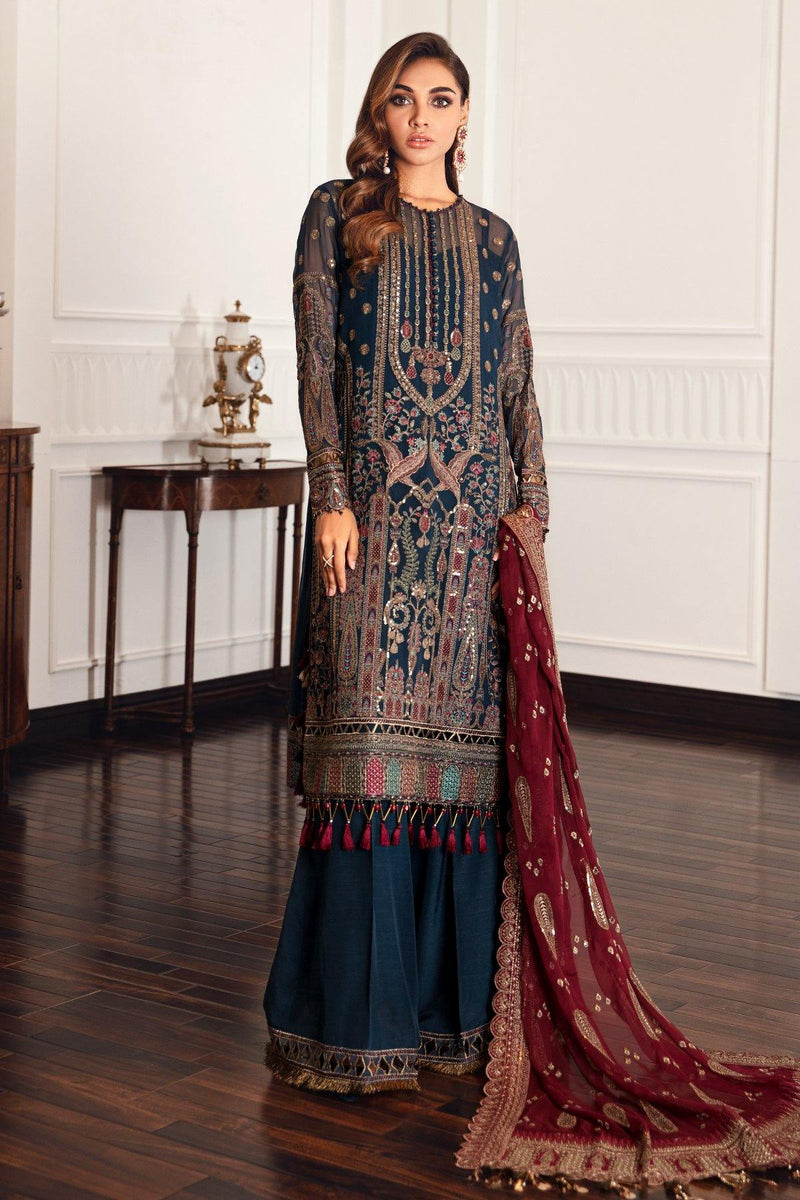 Jazmin | Formals Collection | CHIFFON UC-3049 - Pakistani Designer Dress - by Jazmin | Type: Formal - 100% Original at Saira Sultan