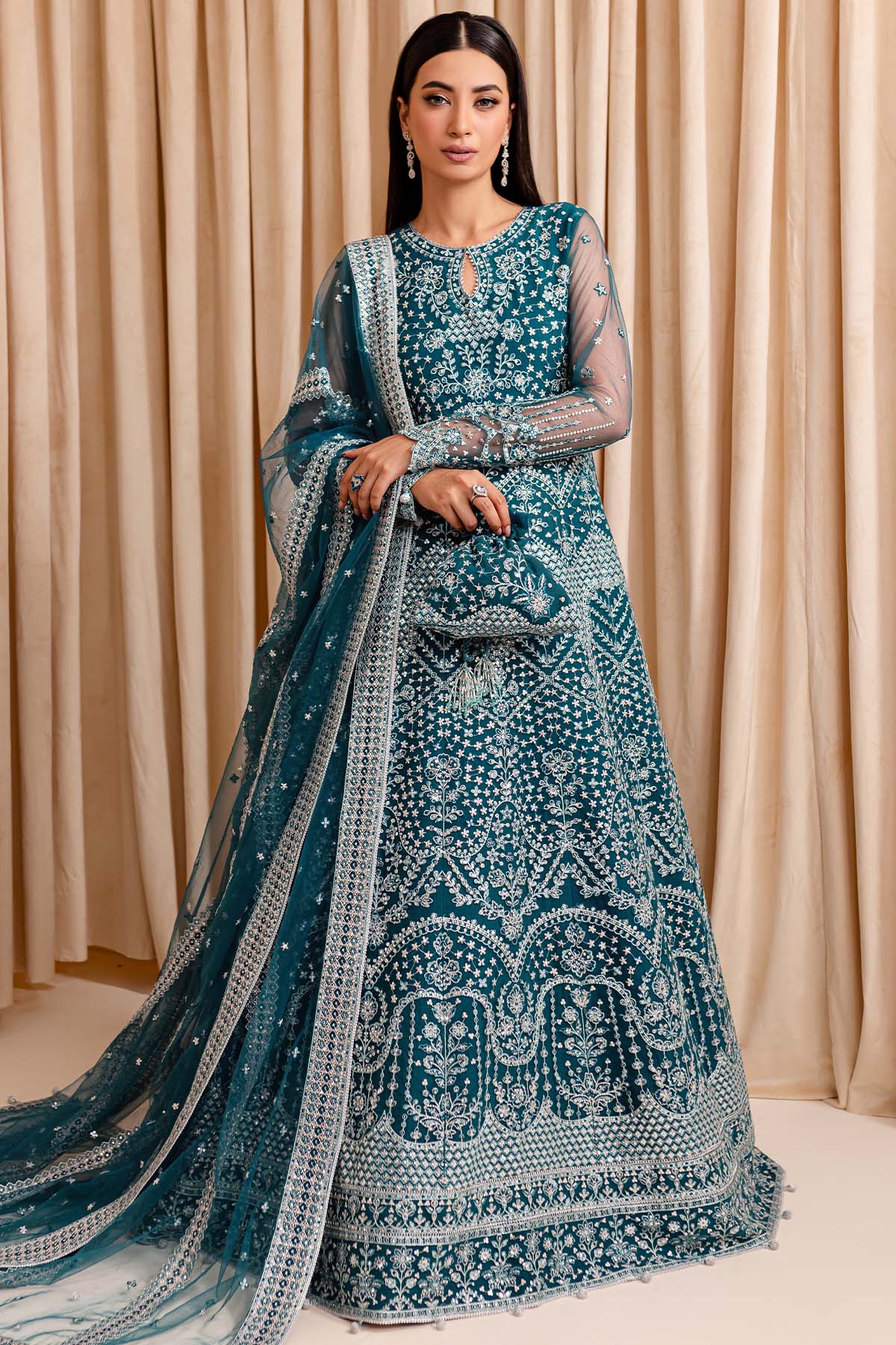 Farasha | Lumiere Formals | EMBER ESSENCE - Pakistani Designer Dress - by Farasha | Type: Formal - 100% Original at Saira Sultan