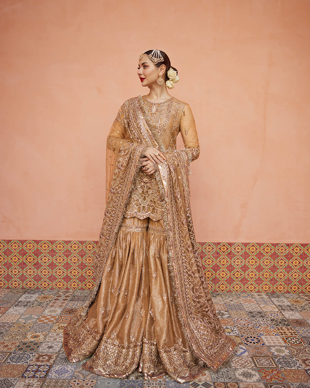 Faiza Saqlain | Neorah Wedding Festive 24 | Jolina - Pakistani Designer Dress - by Faiza Saqlain | Type: Bridal - 100% Original at Saira Sultan