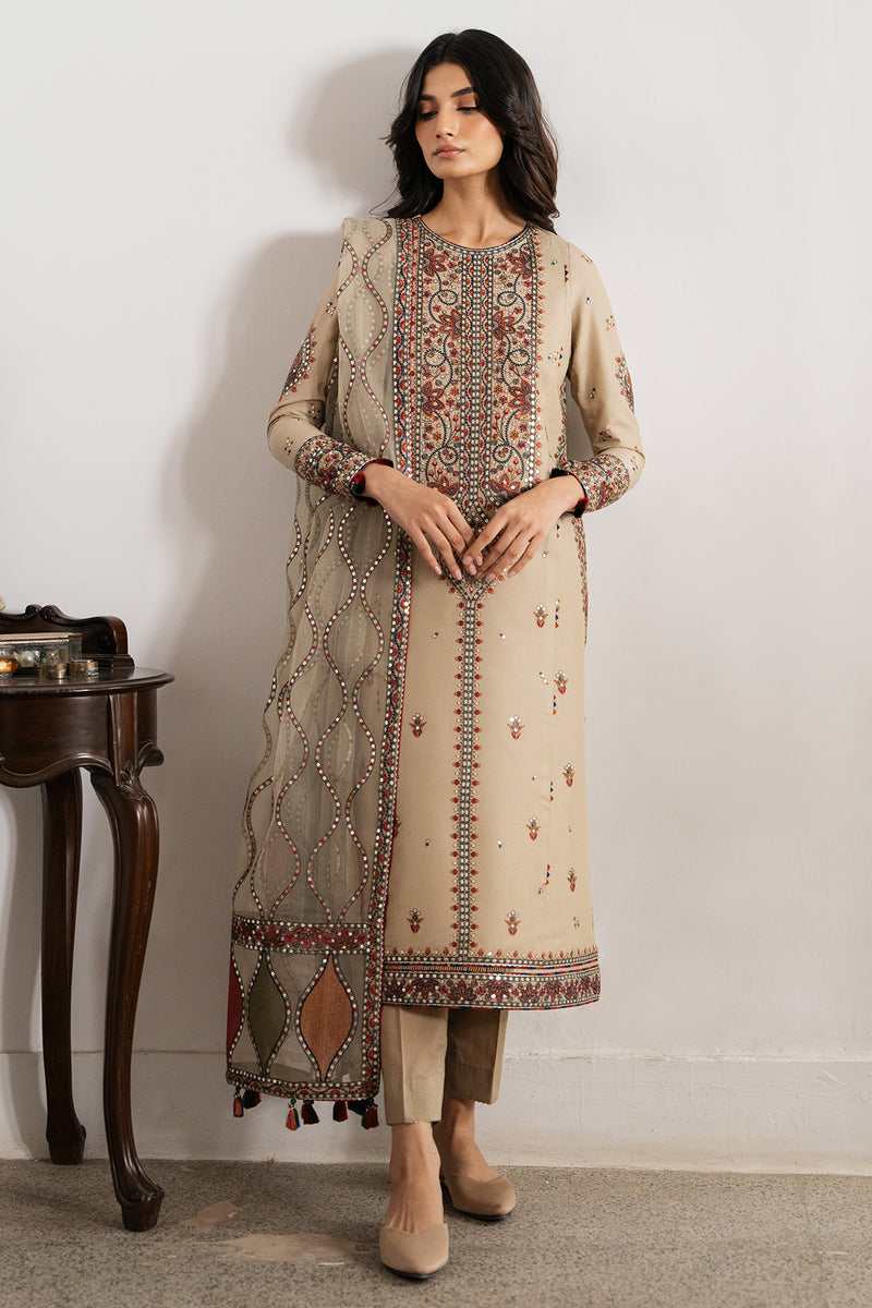 Jazmin | Summer Lawn 25 | USE-9111 XS Beige Lawn