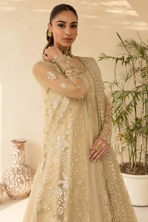 Farasha | Lu Zella Premium Formals 25 | Golden Aura - Pakistani Designer Dress - by Farasha - Type : Ladies Clothes - 100% Original at Saira Sultan