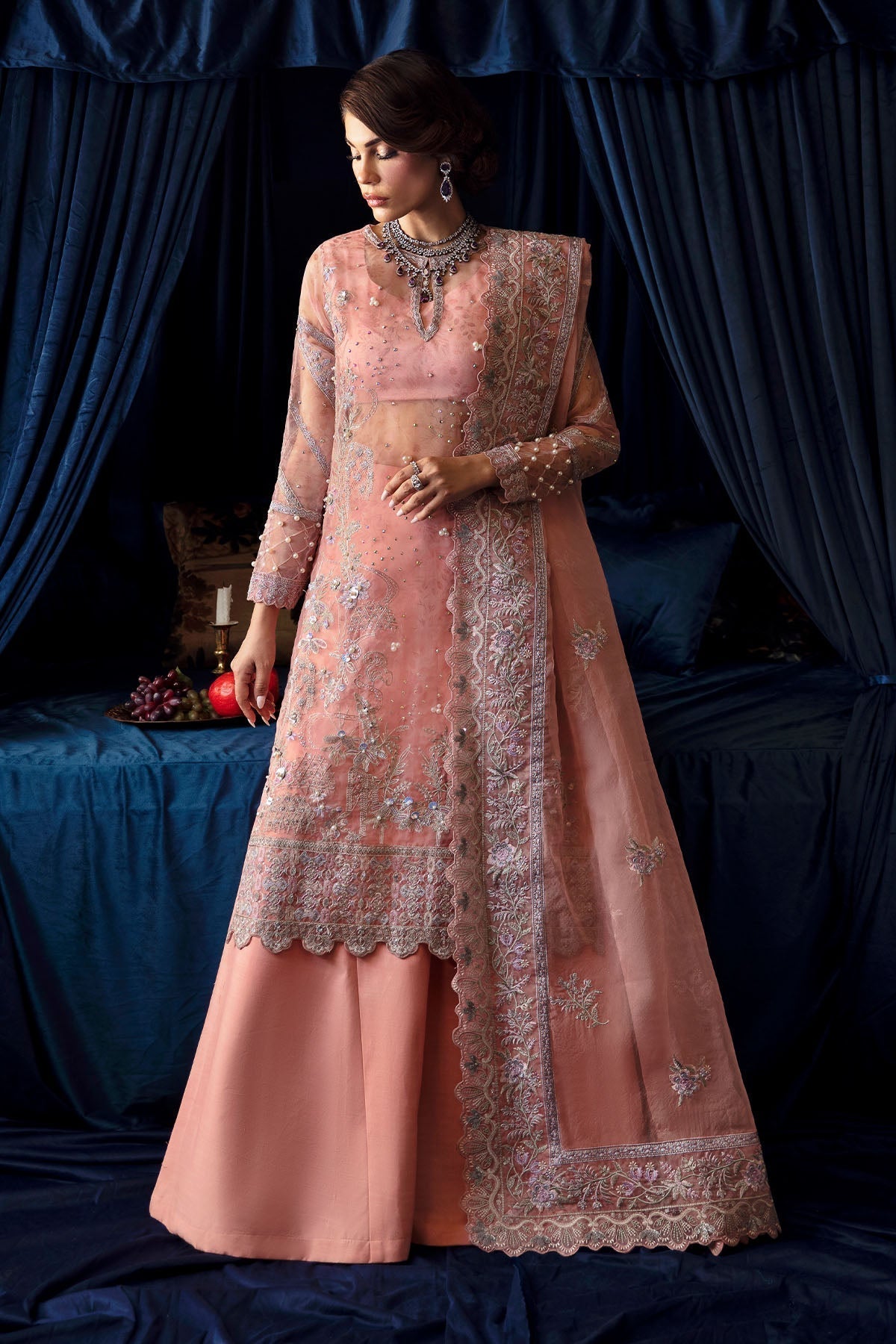 Nureh | Elanora Formal 24 | NEL-51-Erika - Pakistani Designer Dress - by Nureh | Type: Formal - 100% Original at Saira Sultan