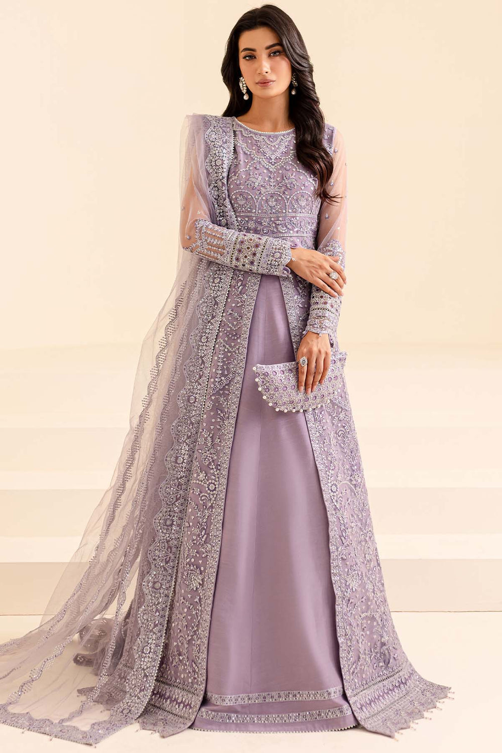 Farasha | Lumiere Formals | Fuchsia Fantasy - Pakistani Designer Dress - by Farasha | Type: Bridal - 100% Original at Saira Sultan