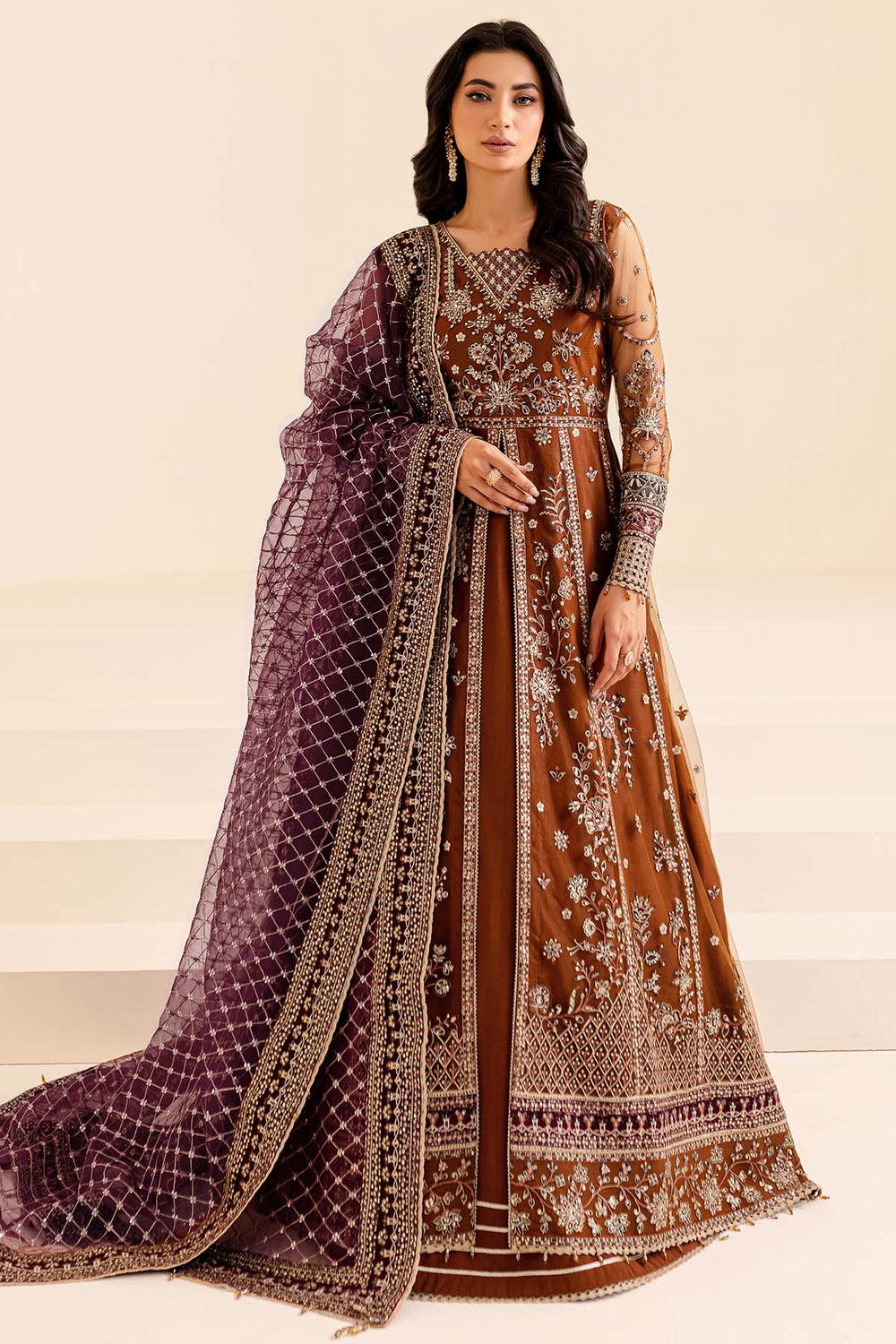 Farasha | Lumiere Formals | Crimson Allure - Pakistani Designer Dress - by Farasha | Type: Bridal - 100% Original at Saira Sultan
