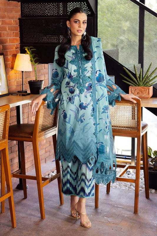 Nureh | Glam Girl Lawn | GL-08 - Pakistani Designer Dress - by Nureh | Type: Casuals - 100% Original at Saira Sultan