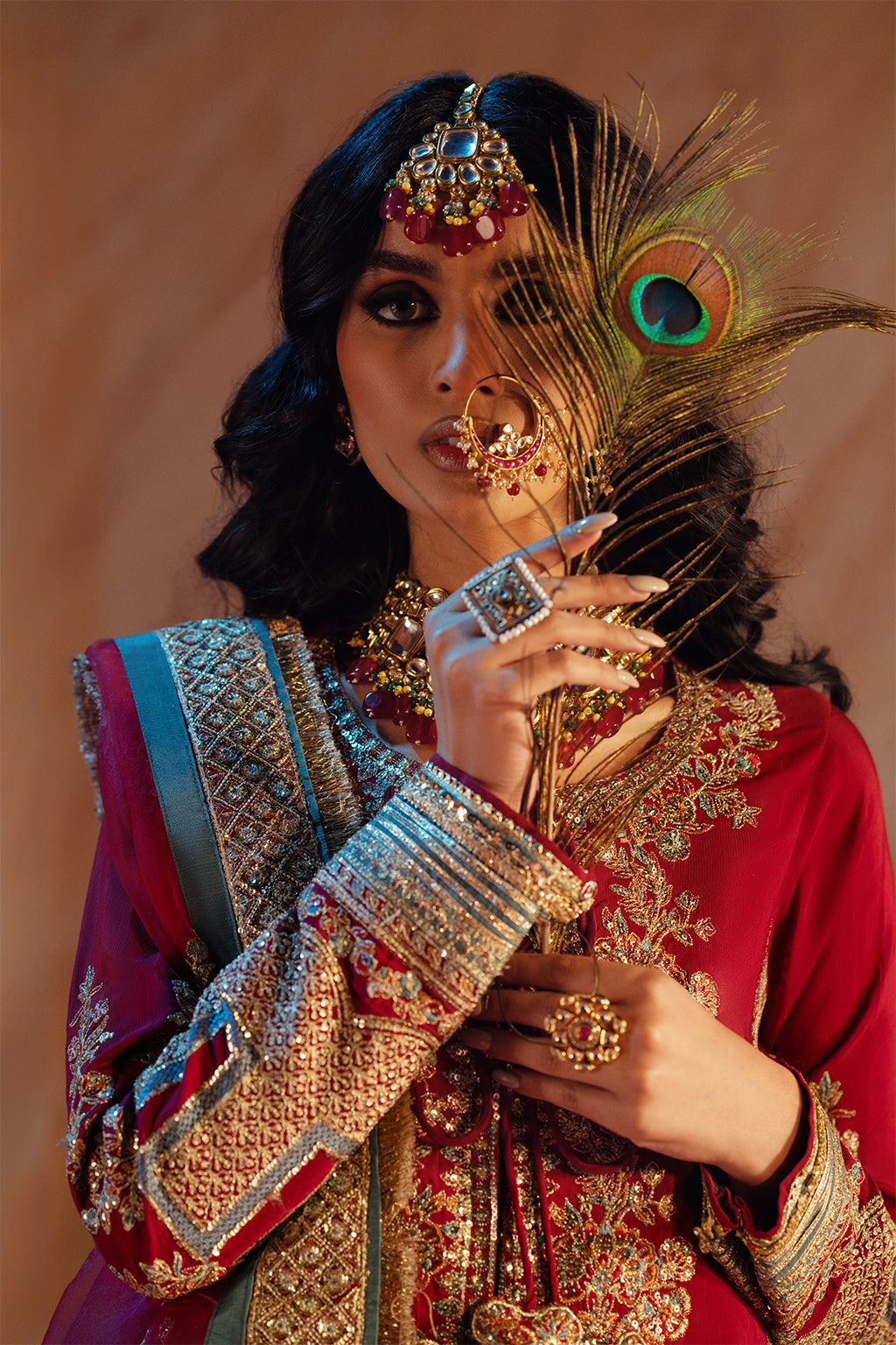 AJR Couture | The Silk Edition 25 | REHAR M Red Raw Silk
