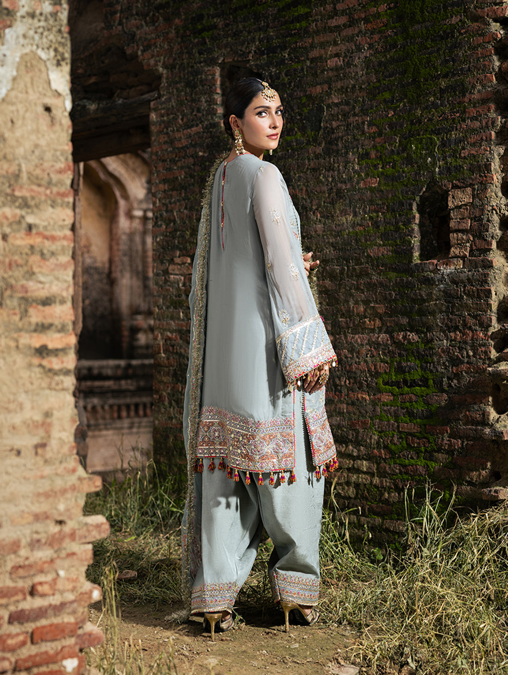 Jade | Dastaan Wedding Formals 25 | 7DASTAAN 2025 - Pakistani Designer Dress - by Jade - Type : Ladies Clothes - 100% Original at Saira Sultan