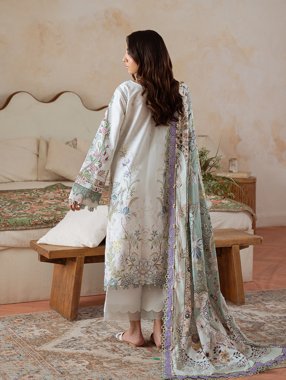 Jade | Cambric 25 | URBANE CAMBRIC PRINTS 2025 L - Pakistani Designer Dress - by Jade - Type : Ladies Clothes - 100% Original at Saira Sultan