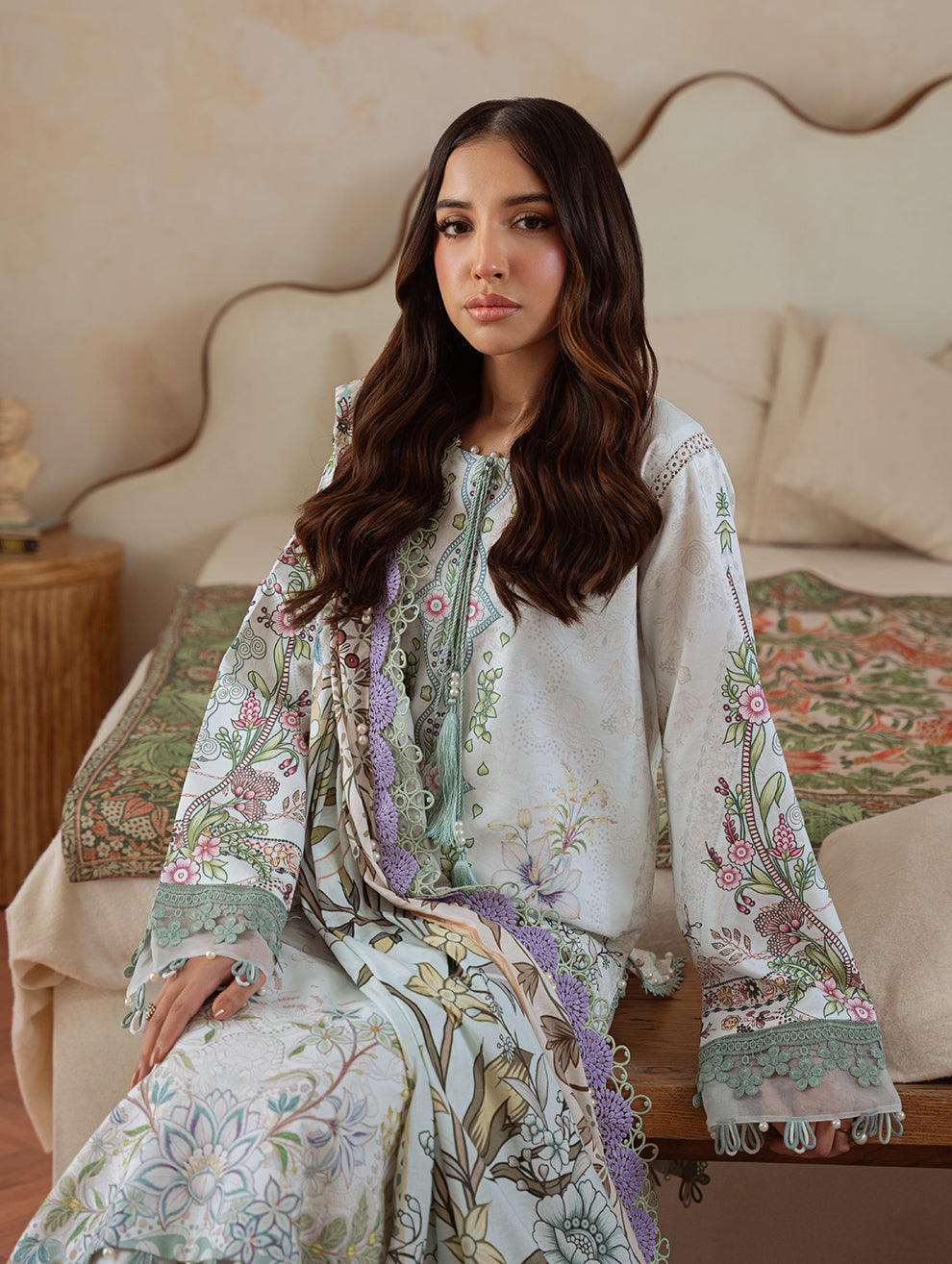 Jade | Cambric 25 | URBANE CAMBRIC PRINTS 2025 L - Pakistani Designer Dress - by Jade - Type : Ladies Clothes - 100% Original at Saira Sultan