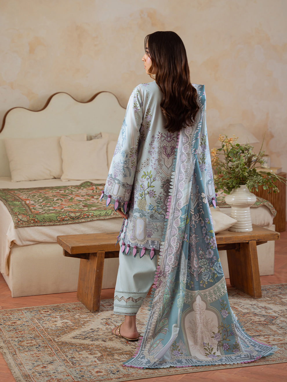 Jade | Cambric 25 | URBANE CAMBRIC PRINTS 2025 P - Pakistani Designer Dress - by Jade - Type : Ladies Clothes - 100% Original at Saira Sultan