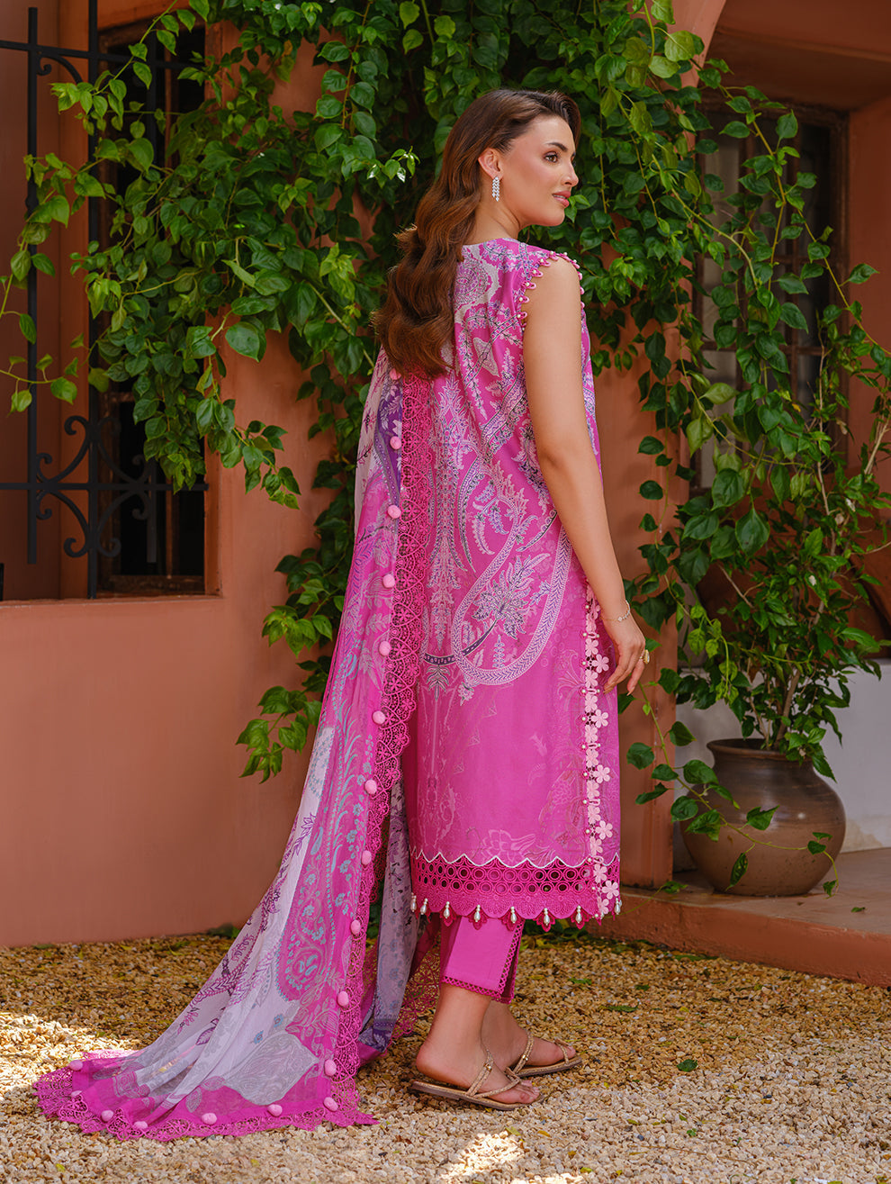 Jade | Cambric 25 | URBANE EMBROIDERED CAMBRIC 25 PK - Pakistani Designer Dress - by Jade - Type : Ladies Clothes - 100% Original at Saira Sultan