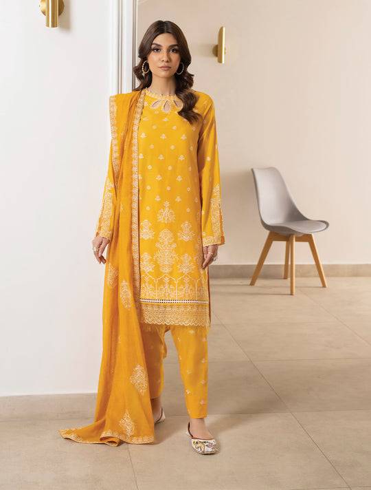 Iznik | Lawnkari 24 | UE-149 URBANE BREEZE - Pakistani Designer Dress - by Iznik | Type: Formal - 100% Original at Saira Sultan
