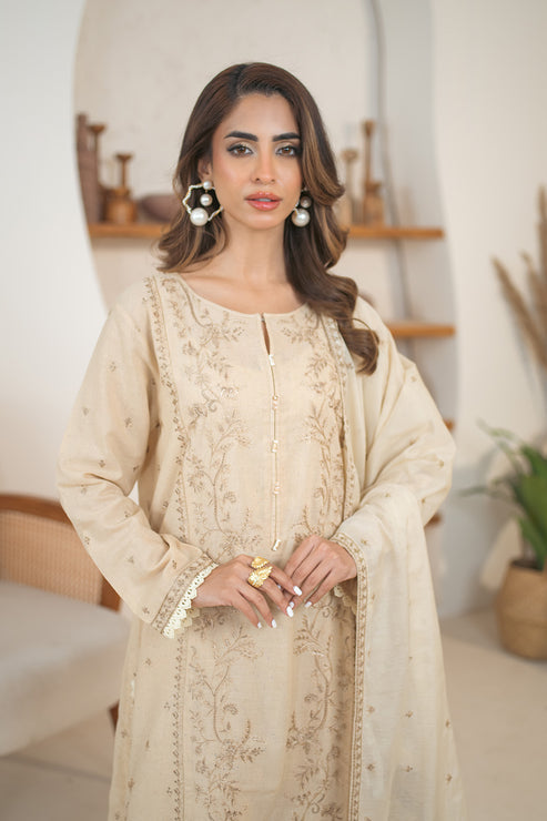 Declare | Eid Collection 25 | PB01076 L Ivory Lawn
