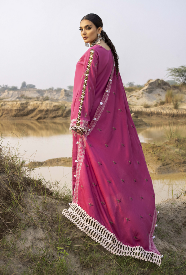 Humdum I Sierra Wool I Sierra-D07 - Pakistani Designer Dress - by Humdum - Type : Ladies Clothes - 100% Original at Saira Sultan