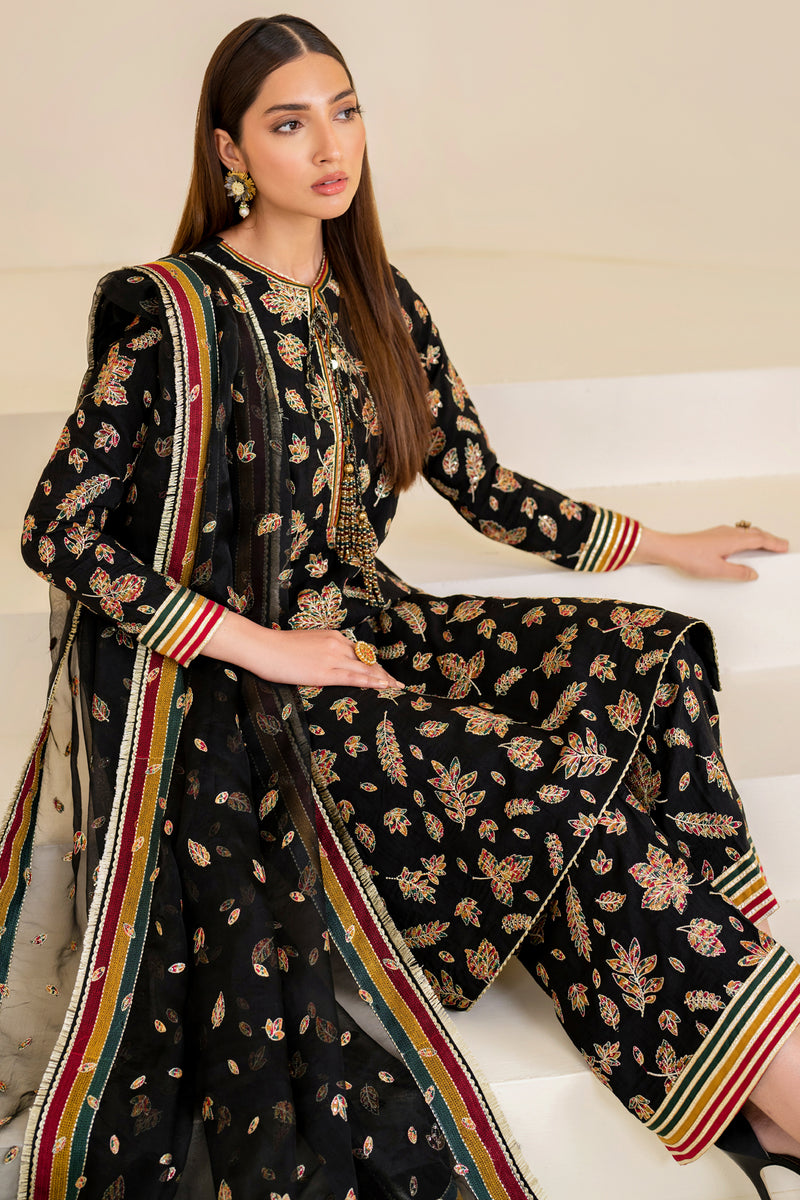 Jazmin | Formals Collection | Raw Silk UR-7023 - Pakistani Designer Dress - by Jazmin | Type: Formal - 100% Original at Saira Sultan