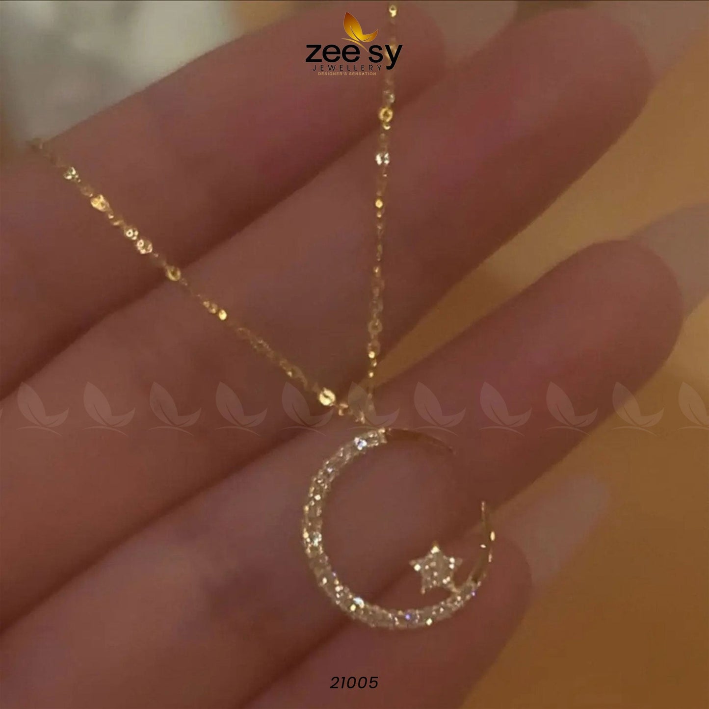 Chandi Moon Pendant (Silver 925)