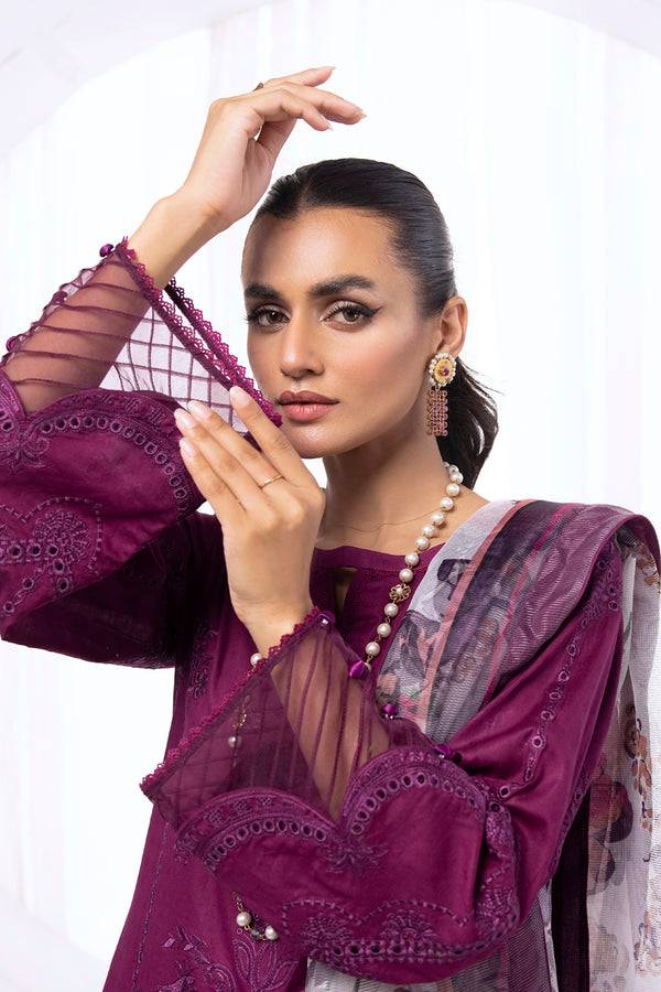 House of Nawab | Lawn Collection 24 | HAMANA - Pakistani Designer Dress - by House of Nawab | Type: Luxury - 100% Original at Saira Sultan