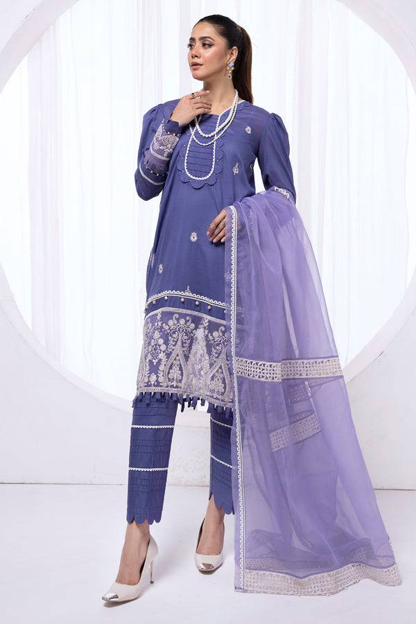 House of Nawab | Lawn Collection 24 | AKIA - Pakistani Designer Dress - by House of Nawab | Type: Luxury - 100% Original at Saira Sultan