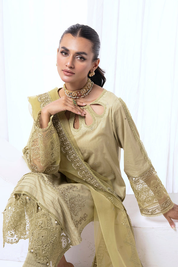 House of Nawab | Lawn Collection 24 | AENI - Pakistani Designer Dress - by House of Nawab | Type: Luxury - 100% Original at Saira Sultan