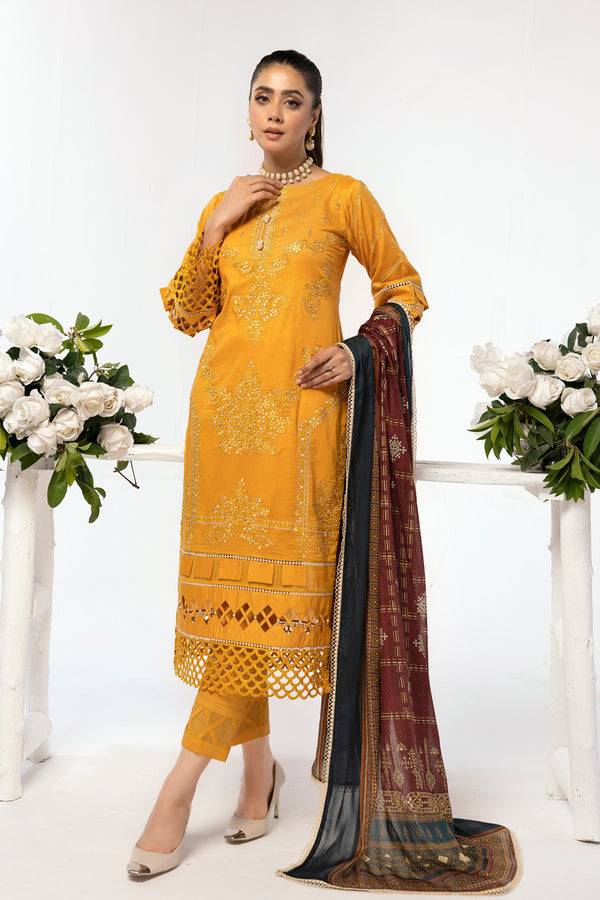 House of Nawab | Lawn Collection 24 | AEMA - Pakistani Designer Dress - by House of Nawab | Type: Luxury - 100% Original at Saira Sultan