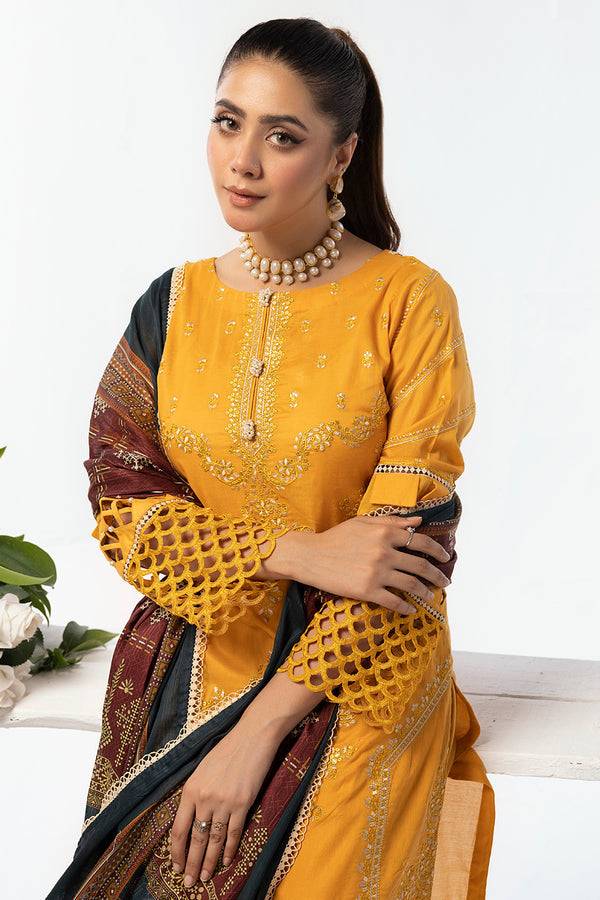 House of Nawab | Lawn Collection 24 | AEMA - Pakistani Designer Dress - by House of Nawab | Type: Luxury - 100% Original at Saira Sultan
