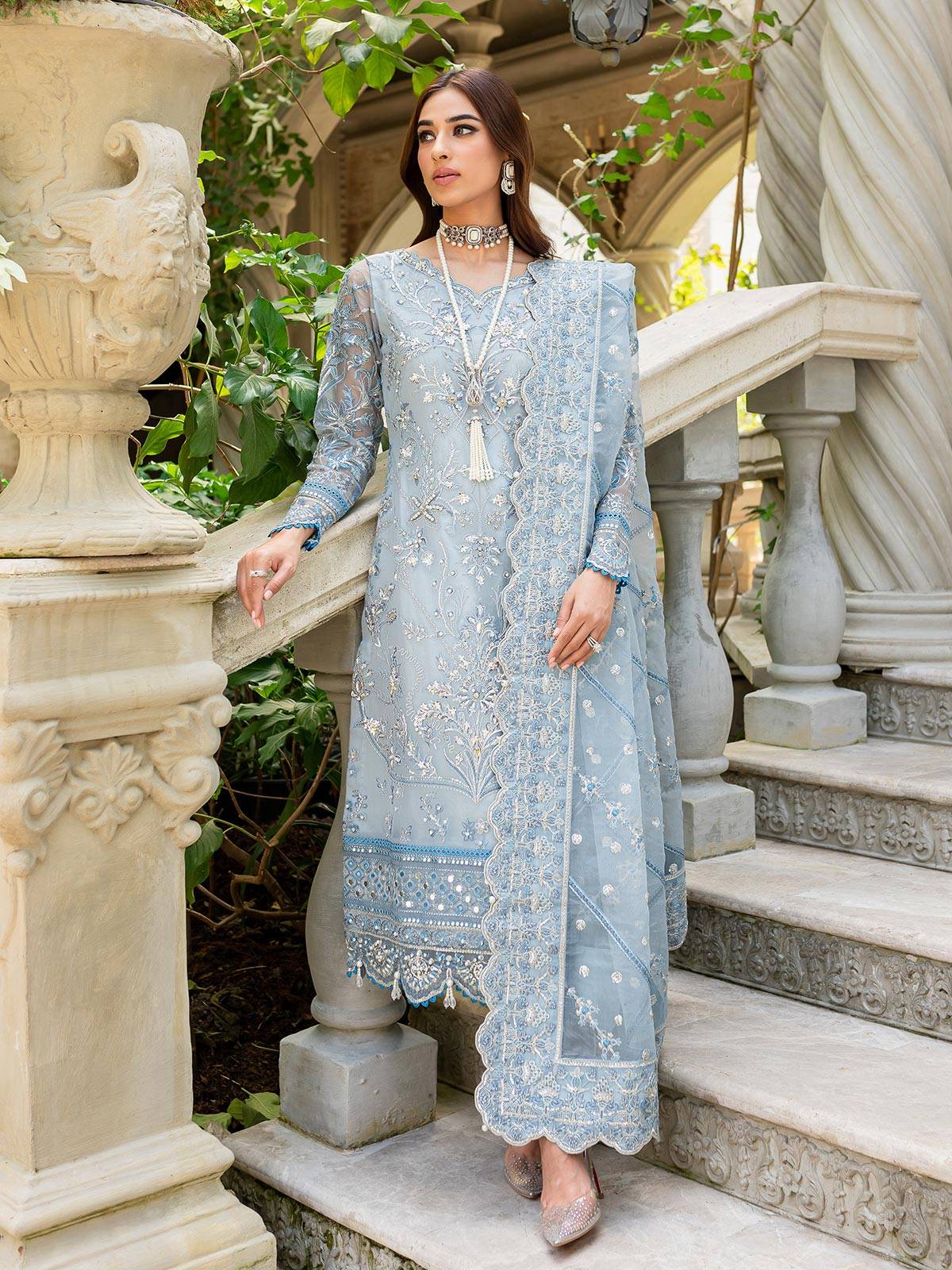 Gulaal | Luxury Pret | ESTIRAH GL-LP-V1-02 - Pakistani Designer Dress - by Gulaal | Type: Formal - 100% Original at Saira Sultan