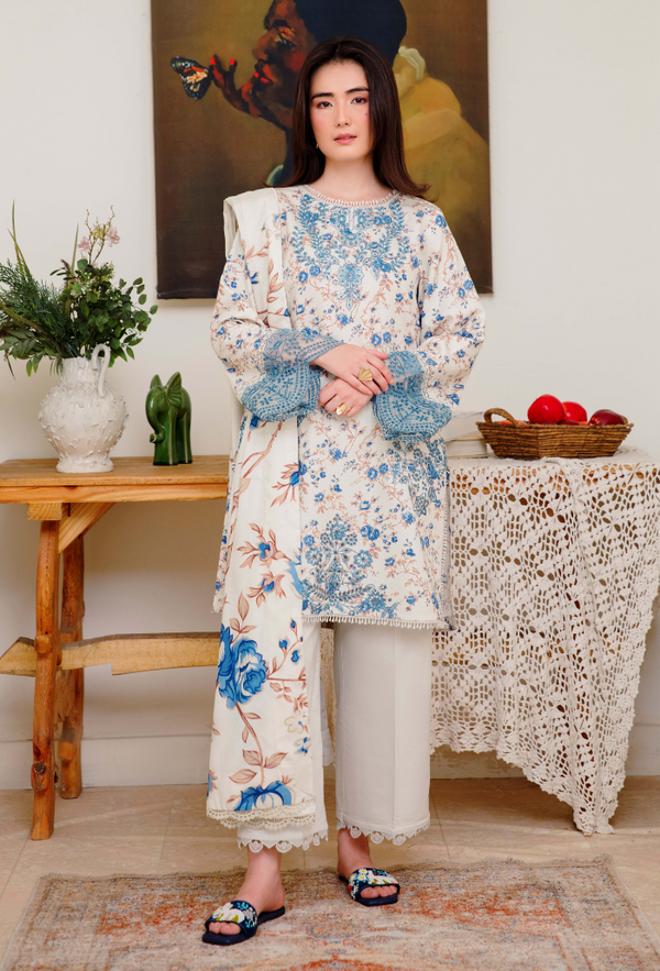 Humdum | Layla 25 | D07 - Pakistani Designer Dress - by Humdum - Type : Ladies Clothes - 100% Original at Saira Sultan