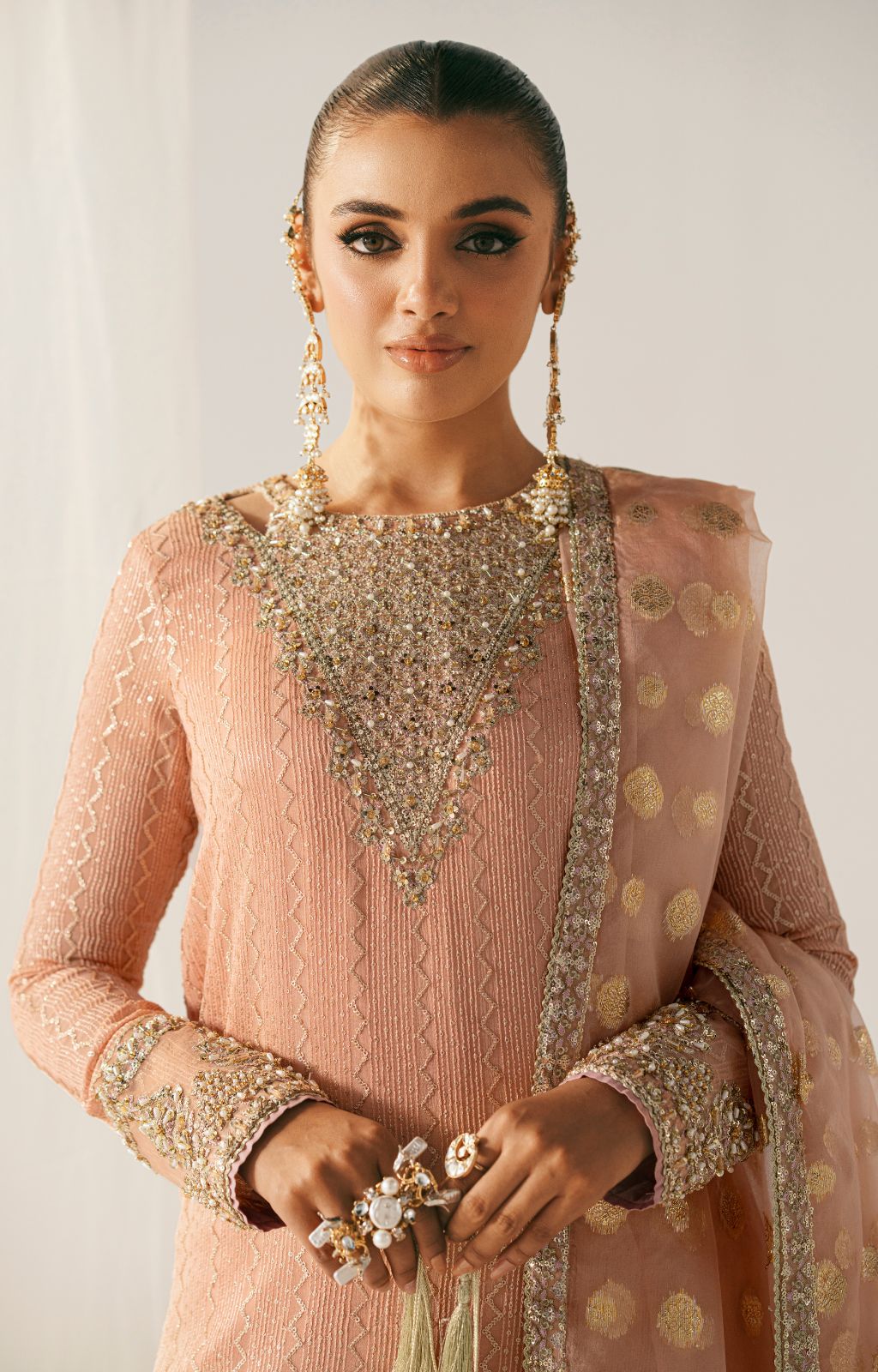 Inayat | Mehrma Luxury Pret 25 | Mahveen - Pakistani Designer Dress - by Inayat - Type : Ladies Clothes - 100% Original at Saira Sultan