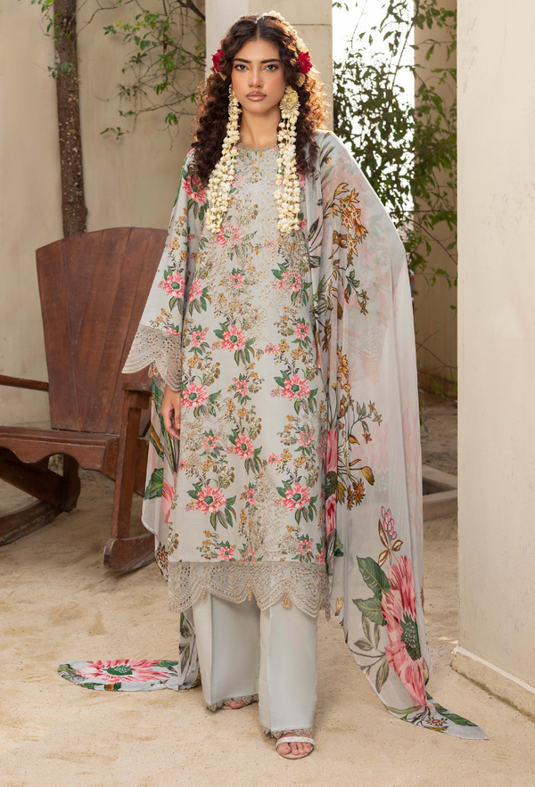 Humdum | Zaiba 25 | D04 - Pakistani Designer Dress - by Humdum - Type : Ladies Clothes - 100% Original at Saira Sultan