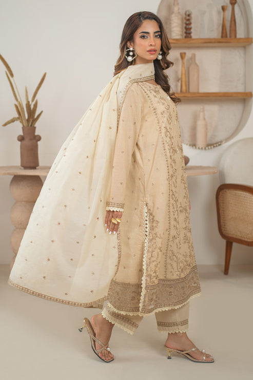Declare | Eid Collection 25 | PB01076 XL Ivory Lawn