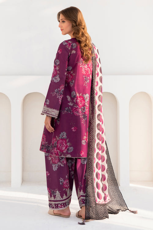 Jazmin | Ready to Wear 25 | RTW-1068 S Wine Lawn