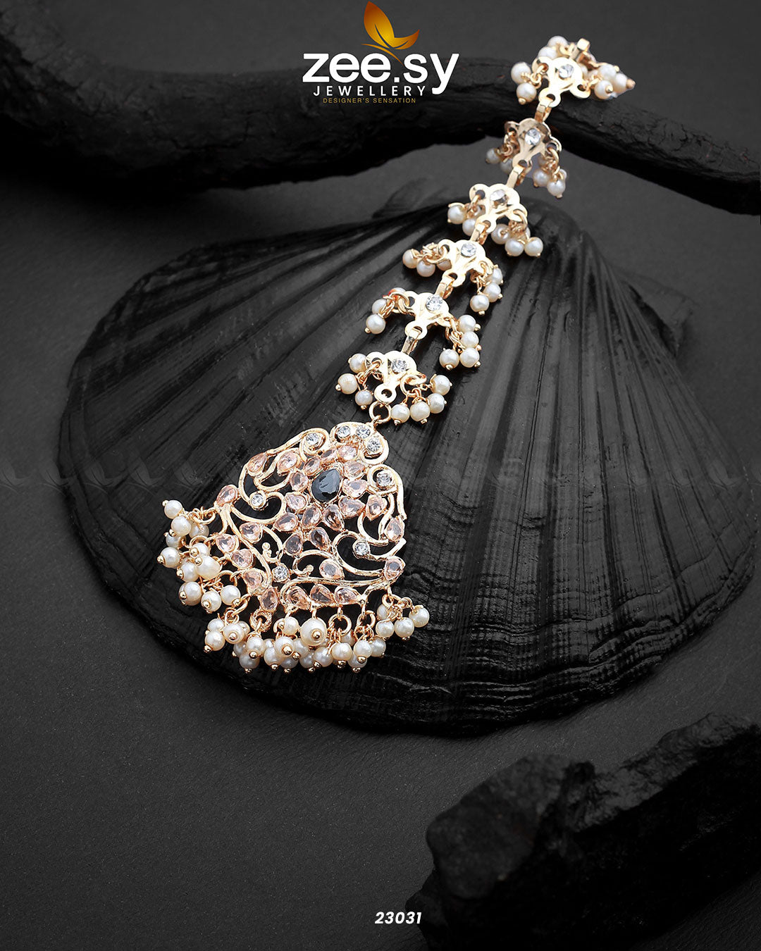 Elegance Bindiya Black
