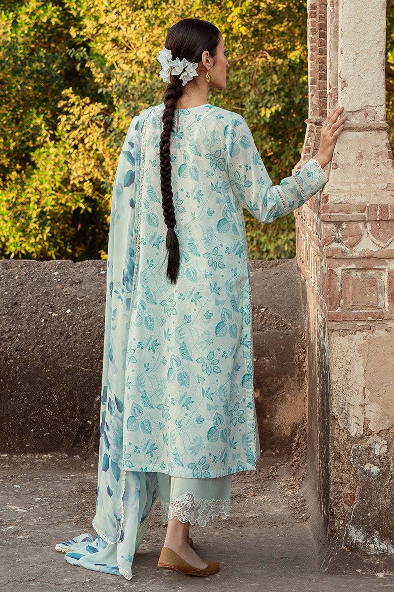Cross Stitch | Premium Lawn 24 | WHISPERING DOVE - Pakistani Designer Dress - by Cross Stitch | Type: Formal - 100% Original at Saira Sultan