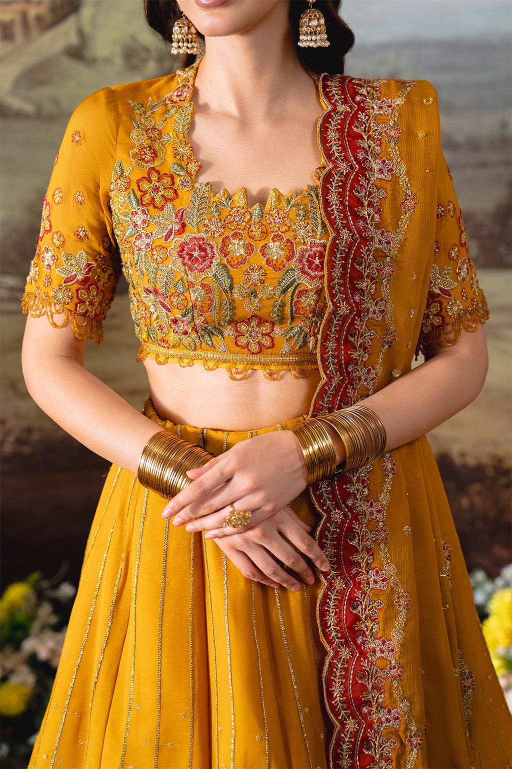 Neeshay | Dastaan Formals 25 | Zarafshaan - Pakistani Designer Dress - by Neeshay - Type : Ladies Clothes - 100% Original at Saira Sultan