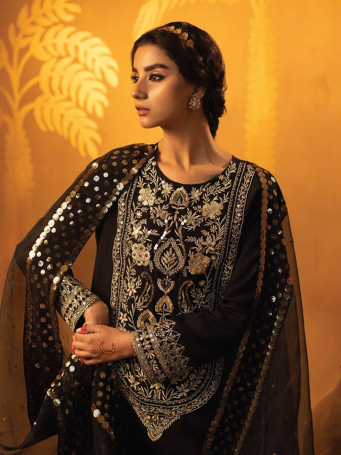 Faiza Faisal | Signature Pret Eid Edit | Elke - Pakistani Designer Dress - by Faiza Faisal | Type: Luxury - 100% Original at Saira Sultan