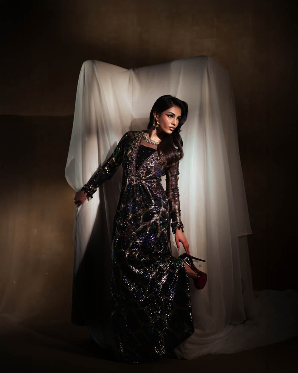 Vasal | Zyra Luxe Pret 26 | Midnight dazzle - Pakistani Designer Dress - by Vasal - Type : Ladies Clothes - 100% Original at Saira Sultan
