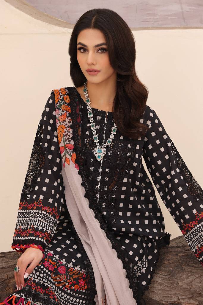 Charizma | Naranji Embroidered Lawn 24 | CN4-009 - Pakistani Designer Dress - by Charizma | Type: Luxury - 100% Original at Saira Sultan