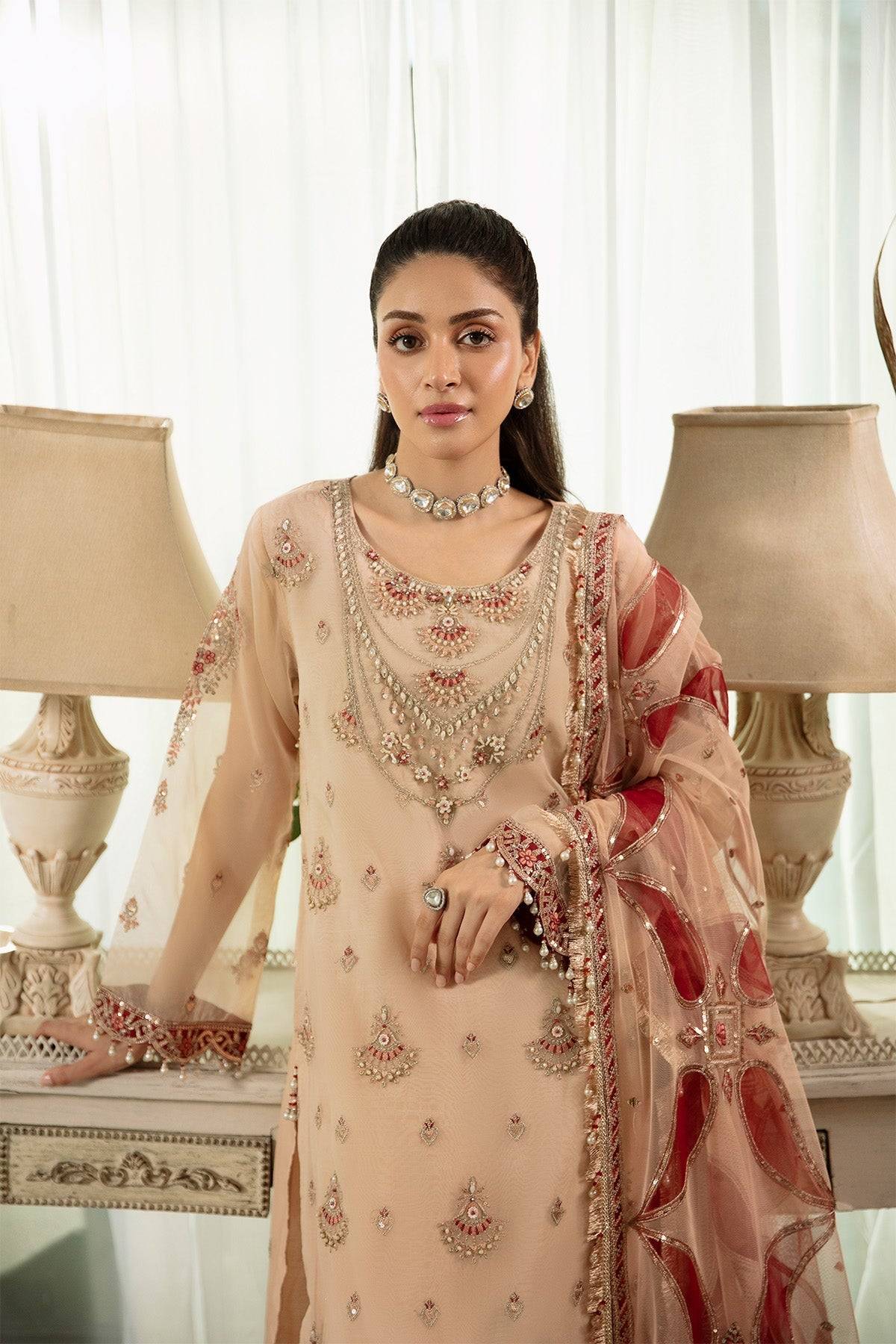 Raeesa Premium | Dehleez Formals | Dl 1037 - Pakistani Designer Dress - by Raeesa Premium - Type : Ladies Clothes - 100% Original at Saira Sultan