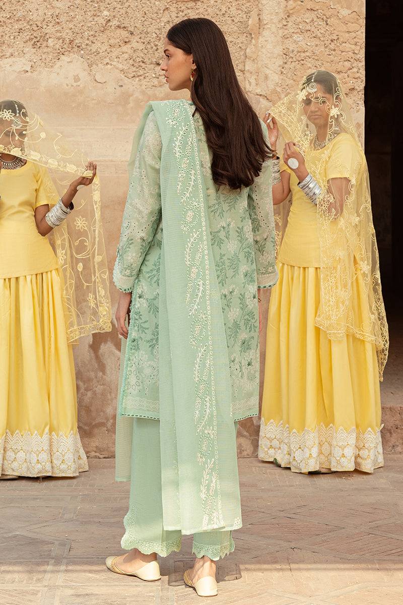 Cross Stitch | Premium Lawn 24 | ICE LILY - Pakistani Designer Dress - by Cross Stitch | Type: Formal - 100% Original at Saira Sultan