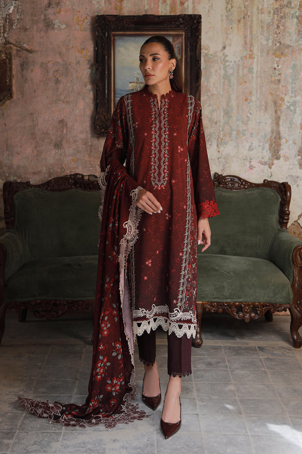 Sahar | Fall 25 | Crimson Amour - Pakistani Designer Dress - by Sahar - Type : Ladies Clothes - 100% Original at Saira Sultan
