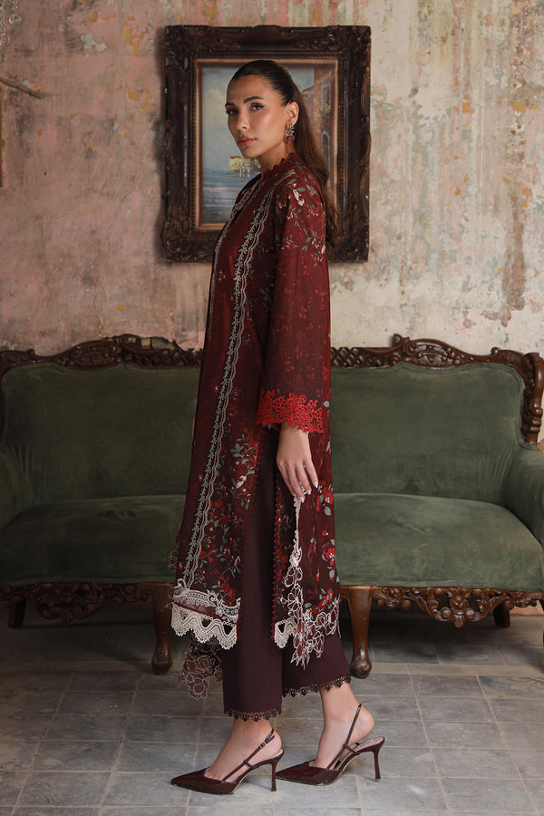 Sahar | Fall 25 | Crimson Amour - Pakistani Designer Dress - by Sahar - Type : Ladies Clothes - 100% Original at Saira Sultan