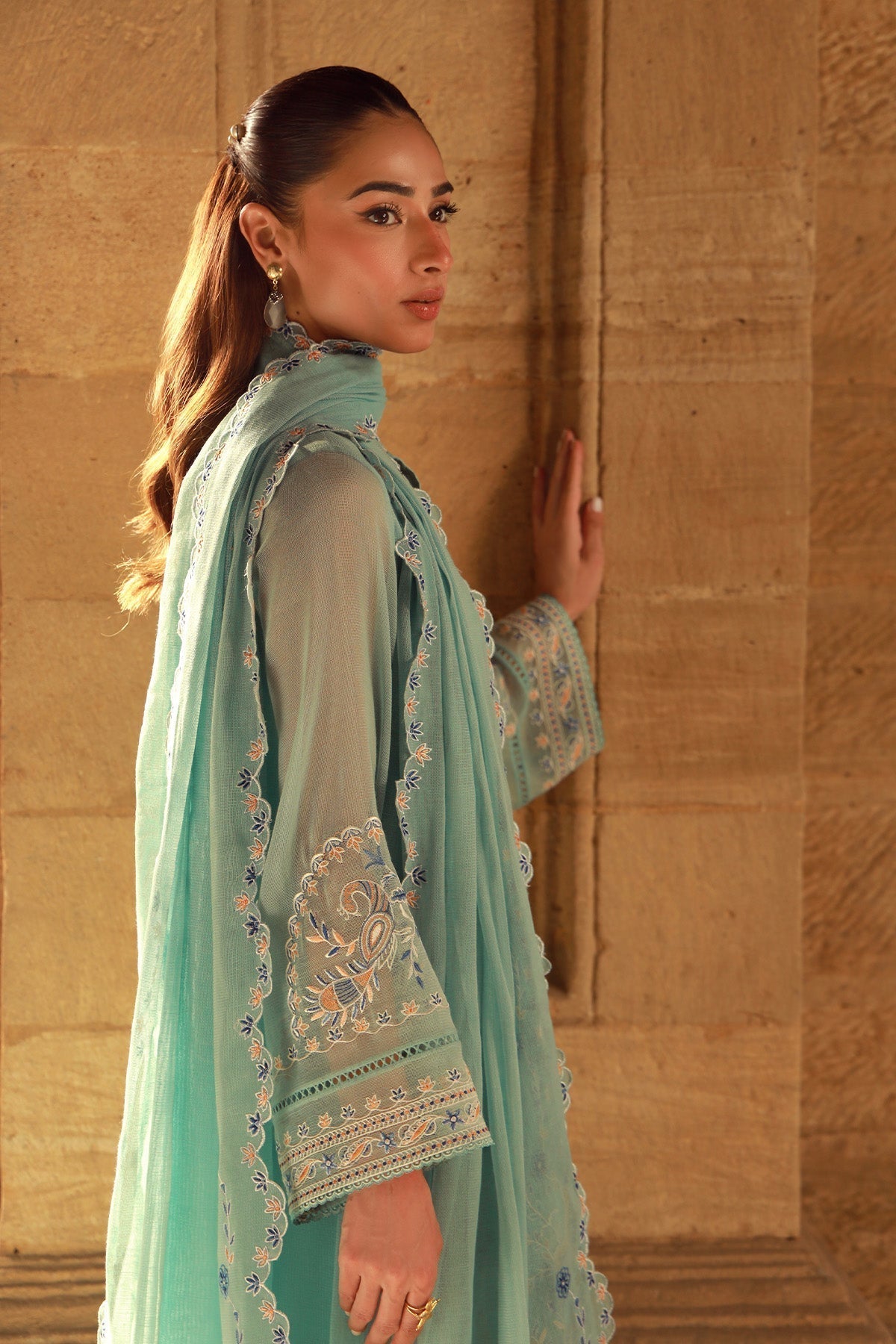 Sahar | Luxe Pret 25 | Persian Turquoise