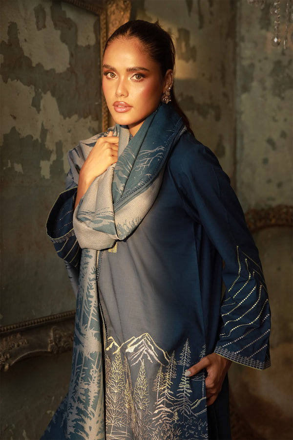 Sahar | Fall 25 | Caribbean Mist - Pakistani Designer Dress - by Sahar - Type : Ladies Clothes - 100% Original at Saira Sultan