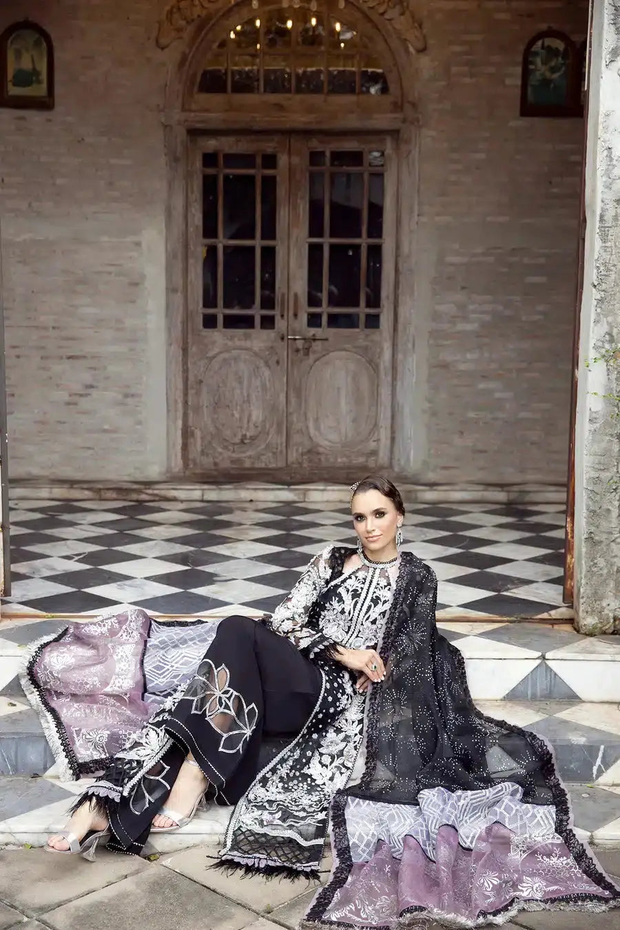 Maryam Hussain | Raha Luxury Festive 23 | Danisa - Pakistani Designer Dress - by Maryam Hussian | Type: Bridal - 100% Original at Saira Sultan