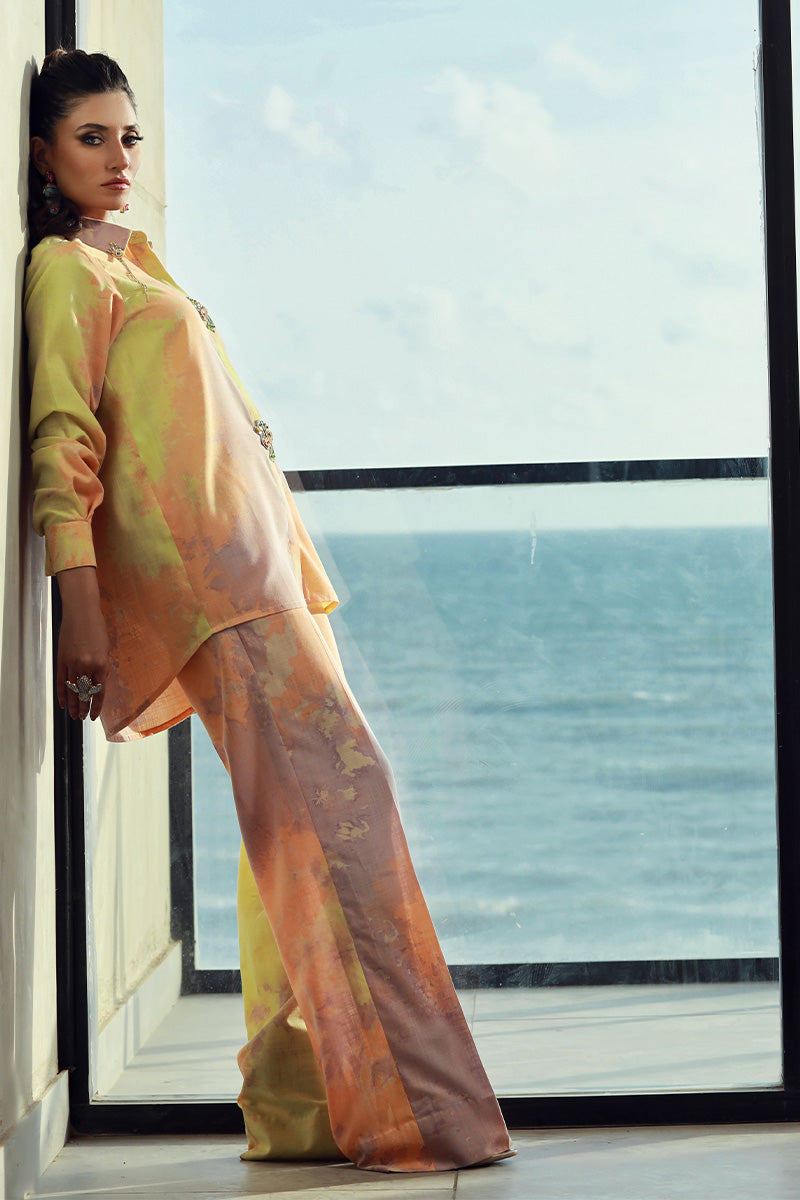 Wardha Saleem | Luxury Pret Fusion Wear | NOEL (2PC) L Multicolor Female