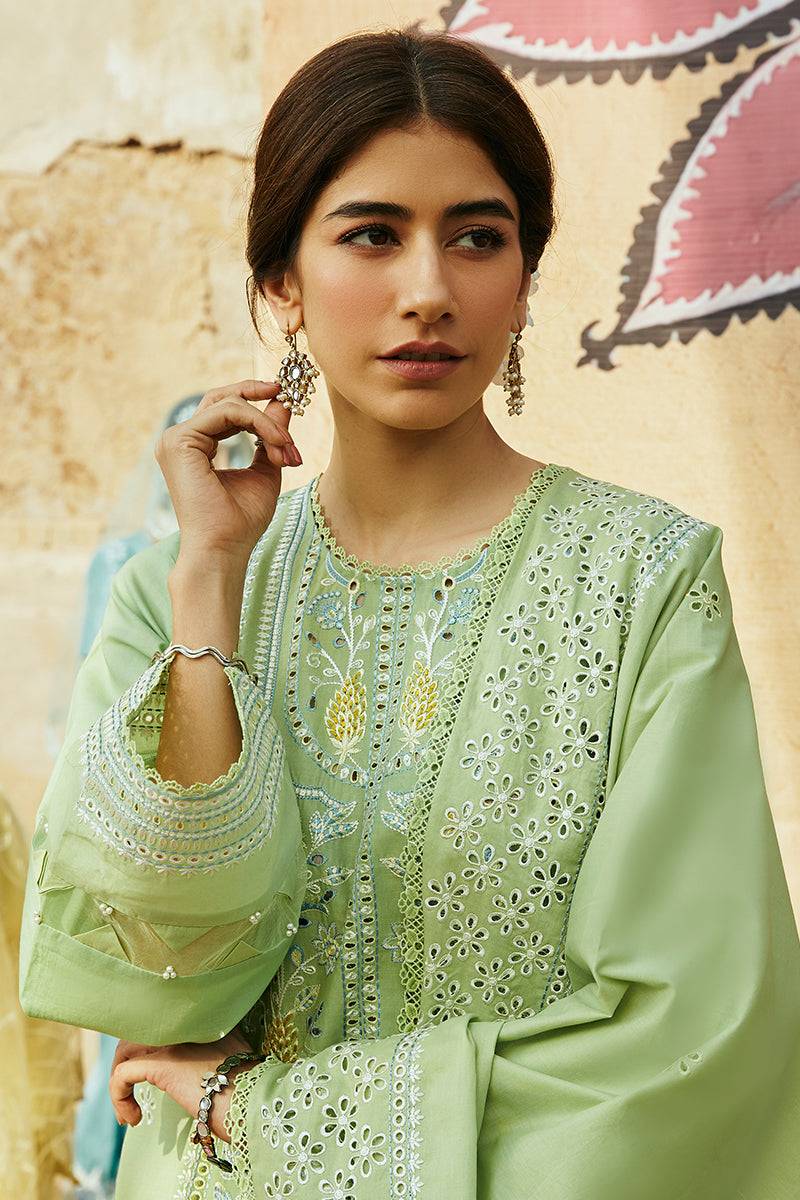 Cross Stitch | Premium Lawn 24 | GARDEN GRACE - Pakistani Designer Dress - by Cross Stitch | Type: Formal - 100% Original at Saira Sultan