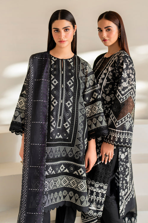 Baroque | Luxury Pret 24 | LAWN UF-671 - Pakistani Designer Dress - by Baroque | Type: Luxury - 100% Original at Saira Sultan